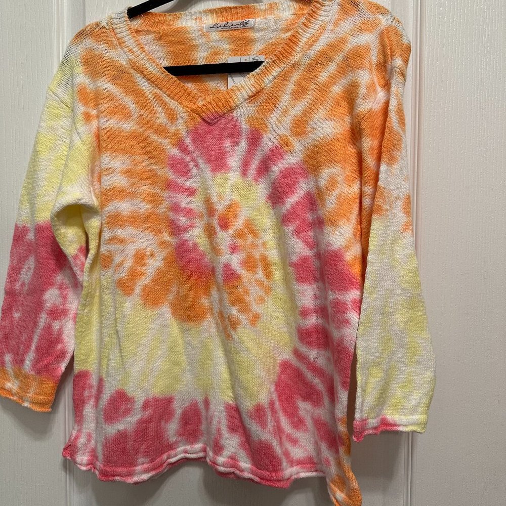 [NEW WITH TAGS] Summer Tie-Die Lulu-B Pullover Sweater